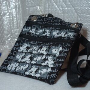 Disney Crossbody Bag with Daisy Duck and Minnie Mouse.
